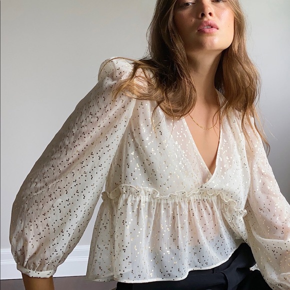 Aritzia Tops - Aritzia Sunday Best jinx blouse